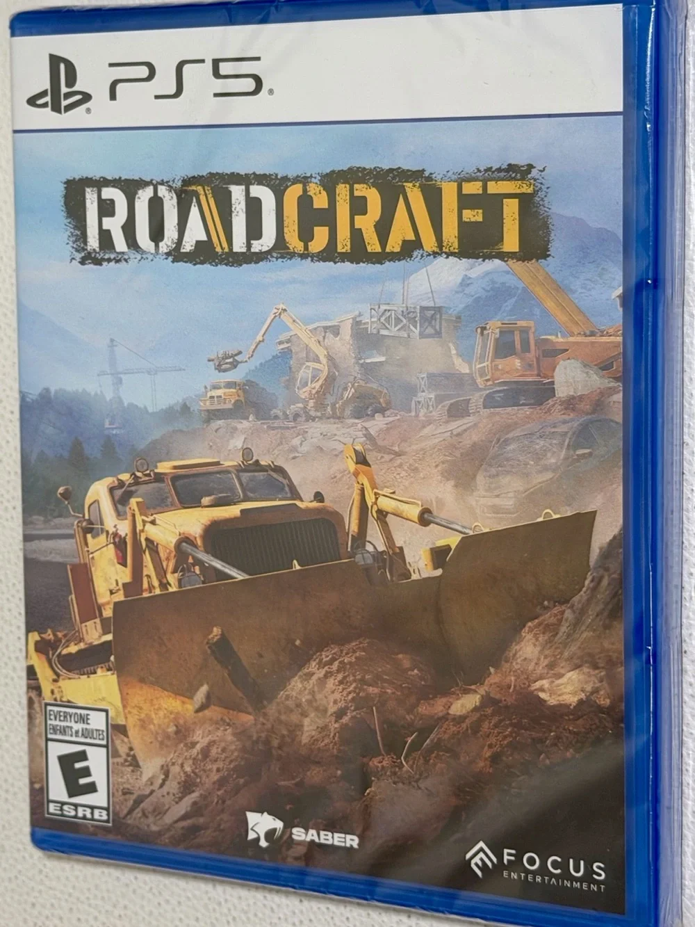 RoadCraft PS5 Brand New Factory Sealed Physical Video Game Focus Saber 2025